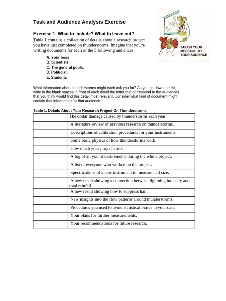 Audience Analysis for Effective Communication | PDF | Information