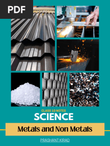 Metals and Non-Metals - Short Notes (Prashant Kirad)