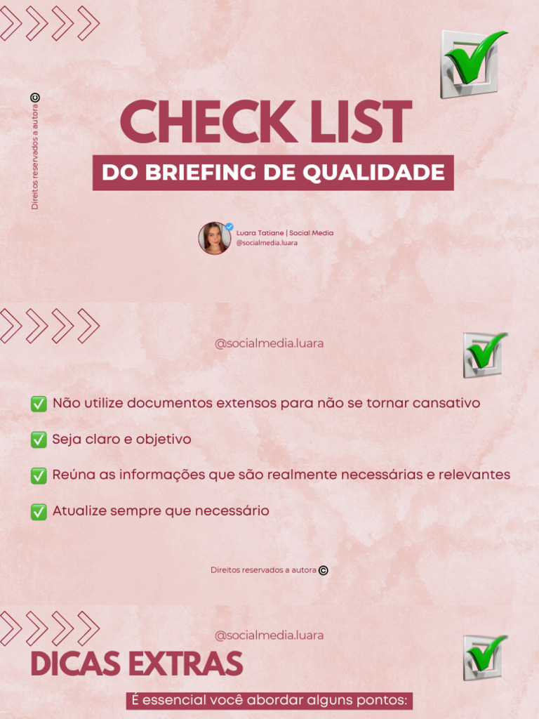 Checklist de Briefing para Qualidade | PDF