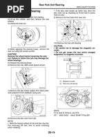 Subaru Wheel Bearing Installation Guide | PDF | Screw | Nut (Hardware)