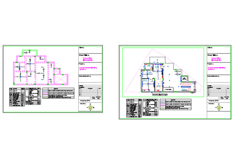 Ground Floor electrical plan | PDF