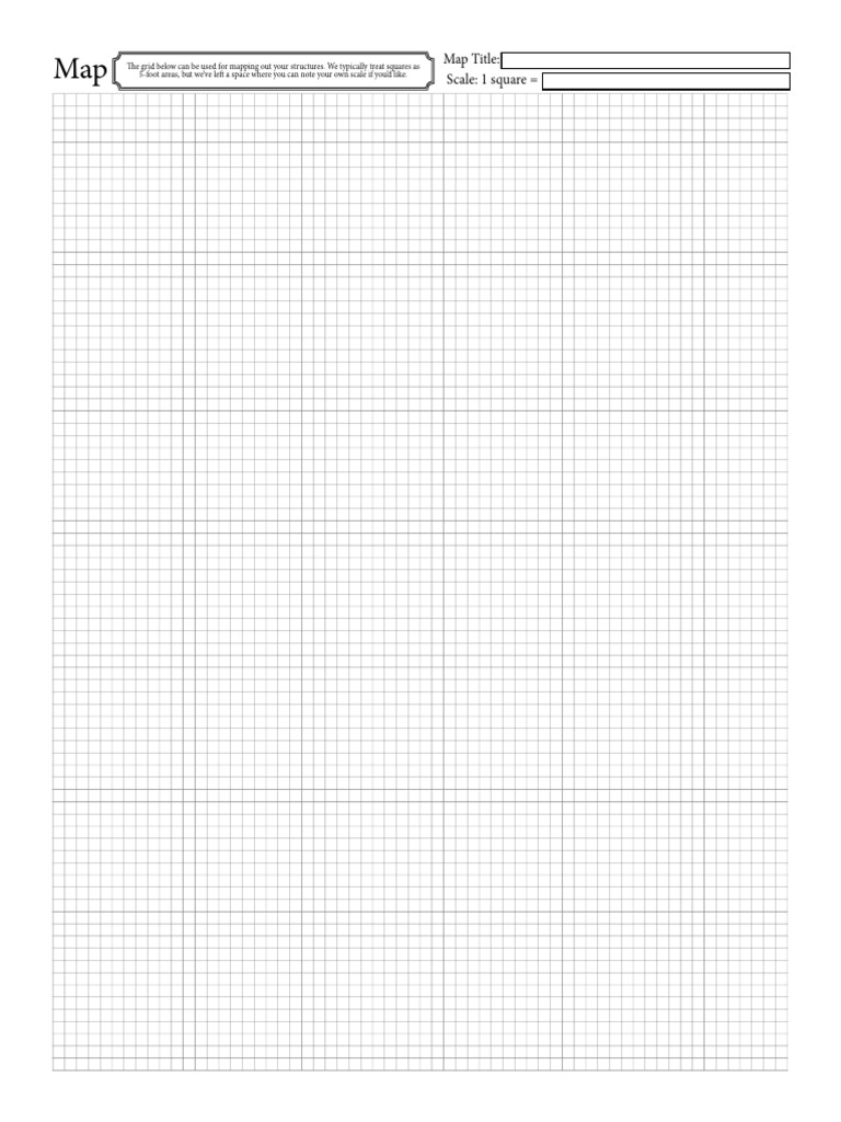 Fortresses grid sheet fillable pdf
