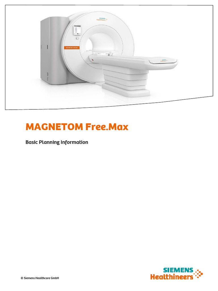 MAGNETOM Free.Max Installation Guide | PDF | Water | Computer Monitor