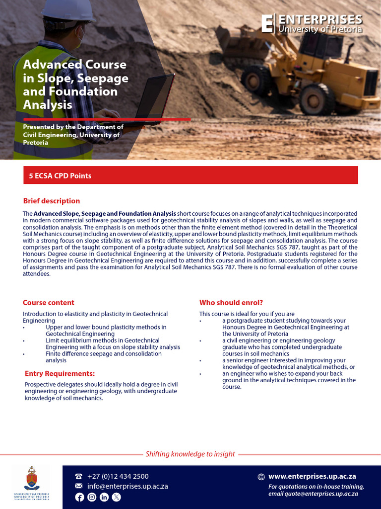ECSA Continuos Development | PDF | Geotechnical Engineering | Soil ...