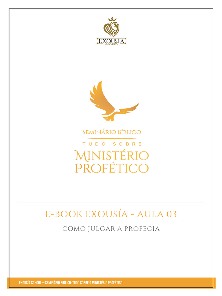 Como Julgar a Profecia Biblicamente | PDF | Jesus | Apóstolo Paulo