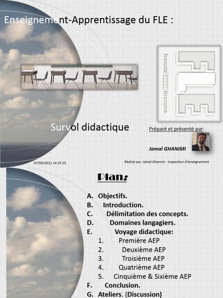 Didactique du FLE : Méthodes et Objectifs | PDF | Enseignement | Syllabe