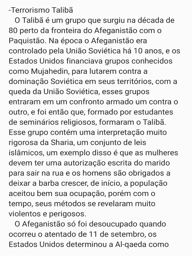 talibã | PDF