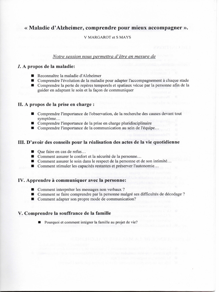 Maladie Alz 1 | PDF