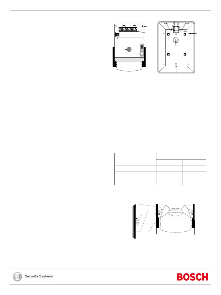 DS778 PIR Detector Installation Guide | PDF | Relay | Switch