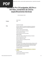 Identifica tu modelo de MacBook Pro | PDF | Mac OS | Apple Inc.