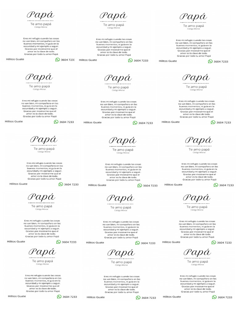 Codigo Morse Papa | PDF