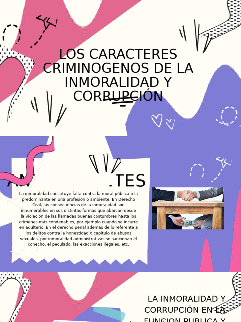 Tema 29 Inmoralidad y Corrupción | PDF | Política | Ciencias sociales