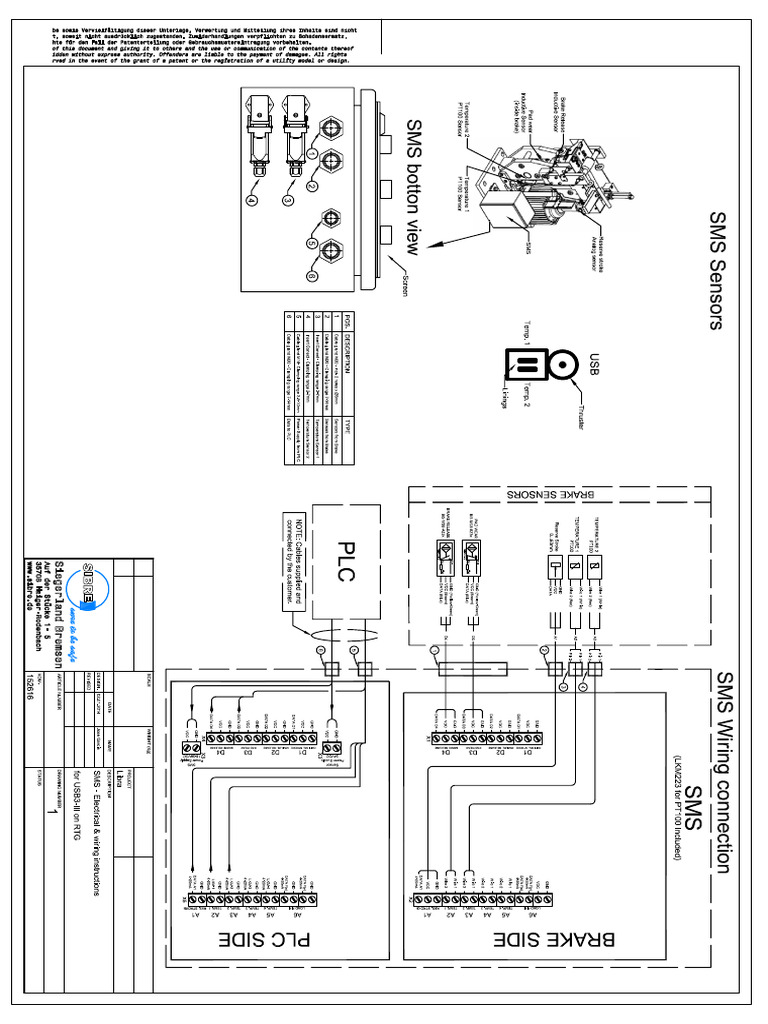 SMS Wiring Diagram - KOM 160092 | PDF