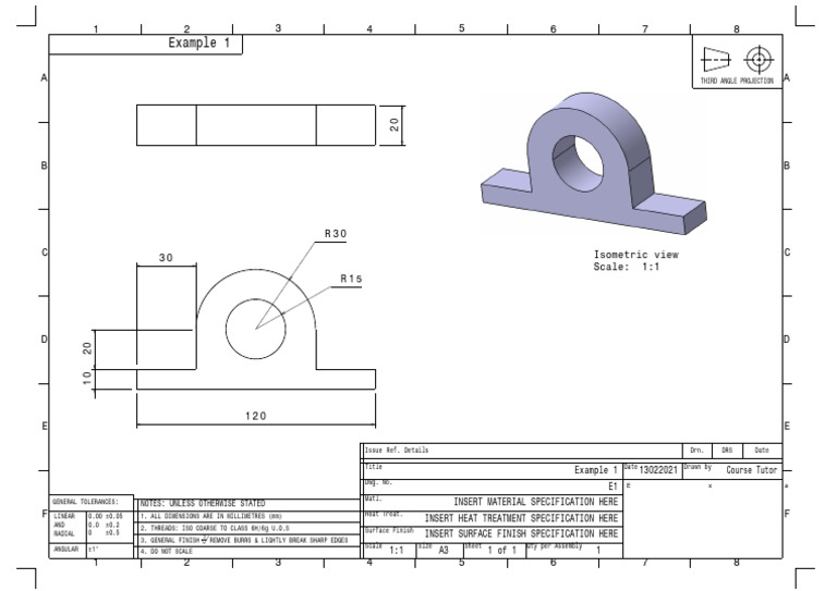 catia Example 1 | PDF