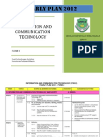 ICT Form 4_Yearly Plan 2012