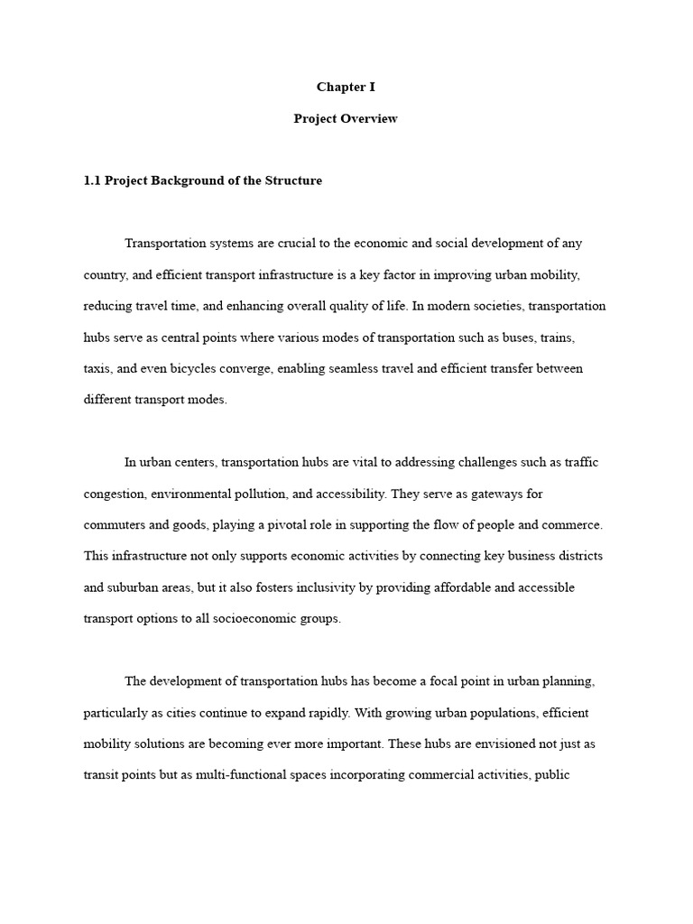 Transportation Hub Development in Gumaca | PDF | Transport | Public ...