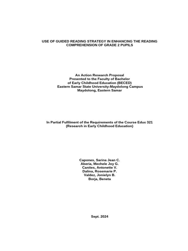 Enhancing Grade 2 Reading Comprehension | PDF | Reading Comprehension ...