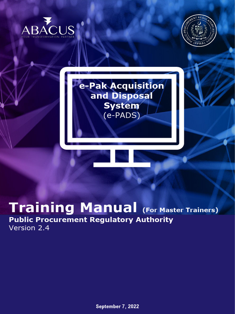 e-PADS Trainer Manual for Master Trainers | PDF | Learning Styles ...