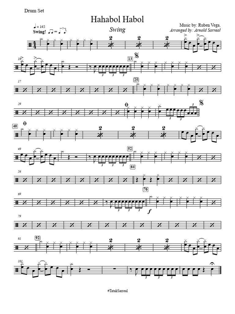 Musescore Arrangement: Hahabol Habol | PDF