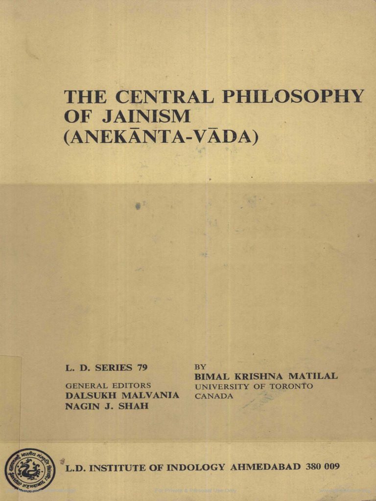 Central Philosophy of Jainism 001129 HR | PDF | Religious Cosmologies ...