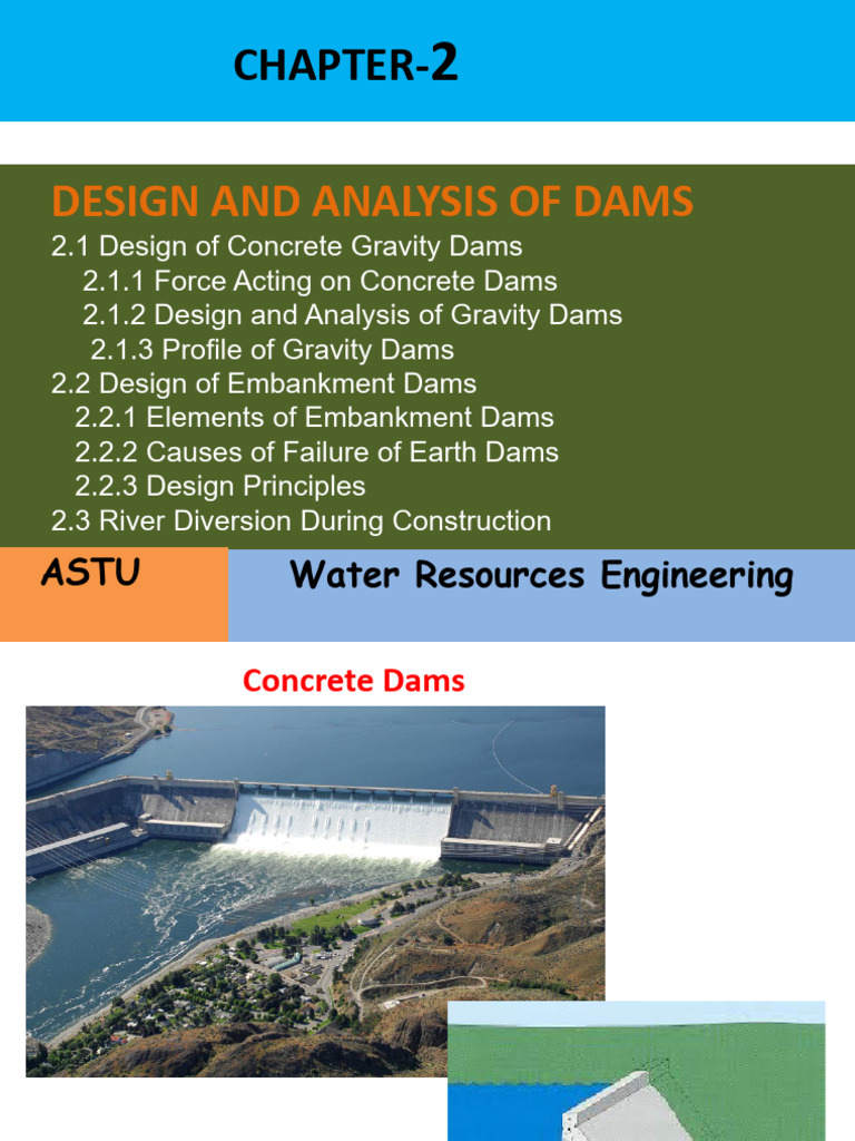 Design Principles for Gravity Dams | PDF | Dam | Friction