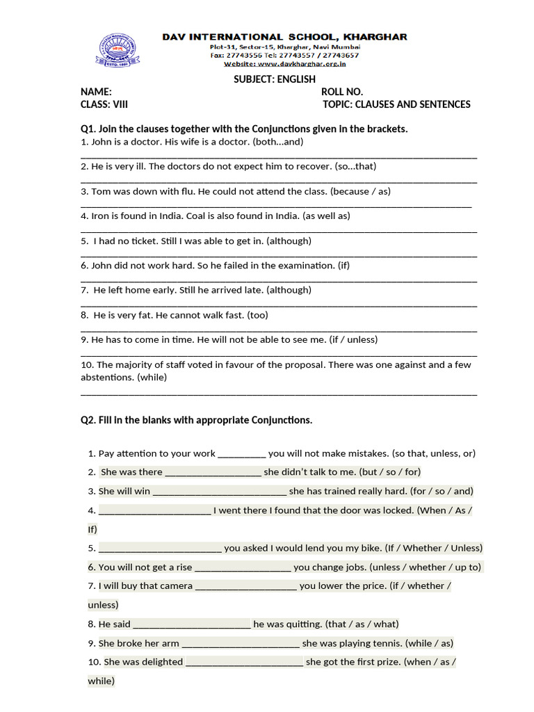 Clauses and Sentences | PDF | Language Arts & Discipline | Wellness