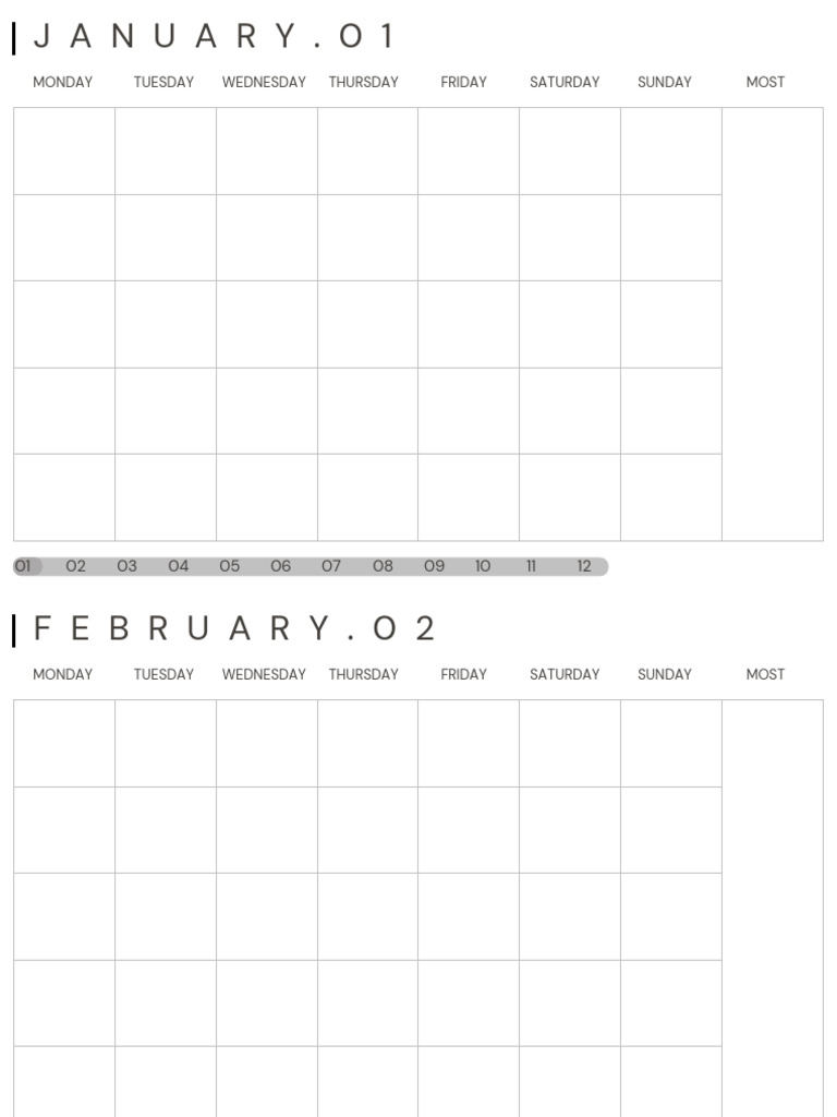 Monthly Calendar Overview 2023 | PDF | Sports & Recreation