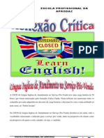 Reflexão Crítica Ingles- serviço pós-venda