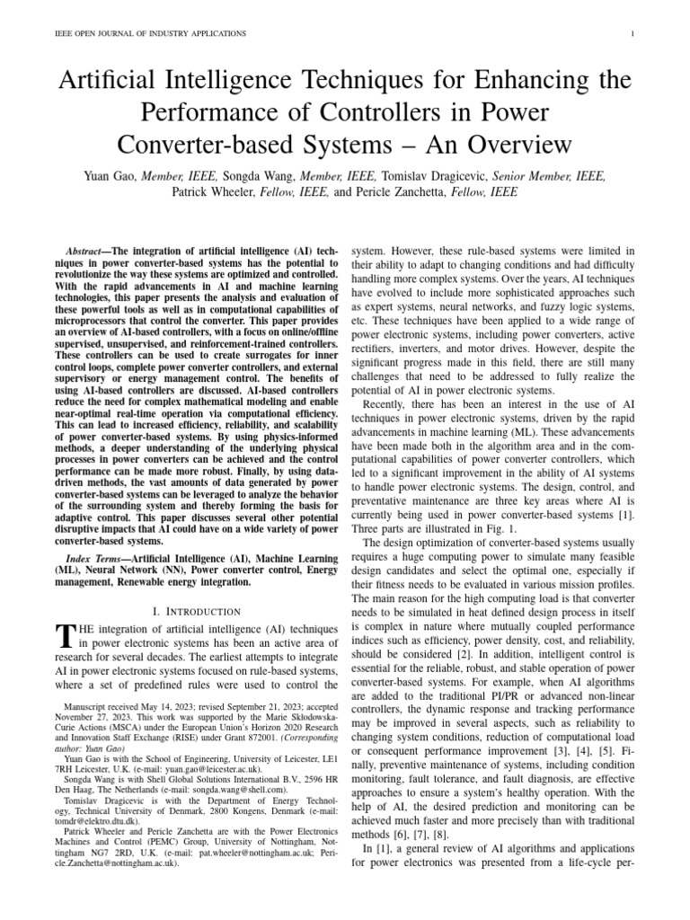 Artificial Intelligence Techniques For Enhancing T | PDF | Machine ...