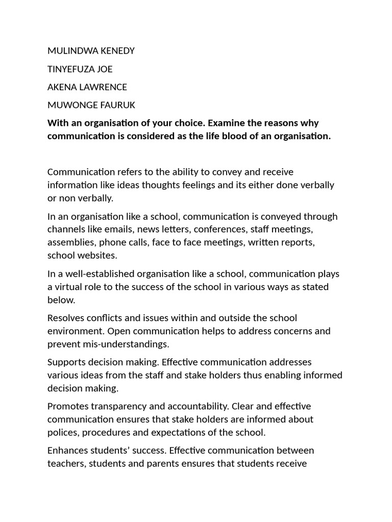 Communication Skills Course Work Pdf