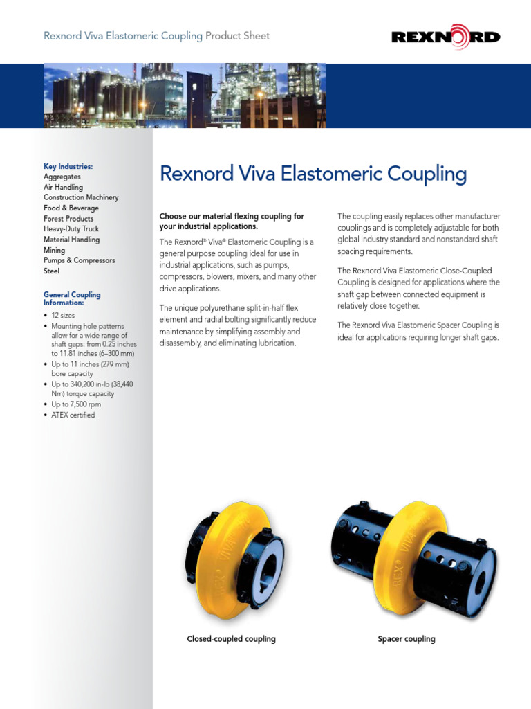 4043-Viva Couplings WEB | PDF | Screw | Mechanical Engineering