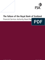 The Failure of The Royal Bank of Scotland: Financial Services Authority Board Report