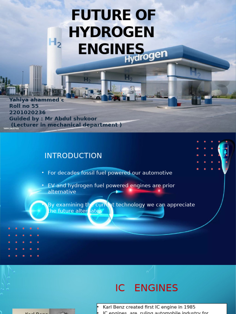 Seminar | PDF | Hydrogen | Engines