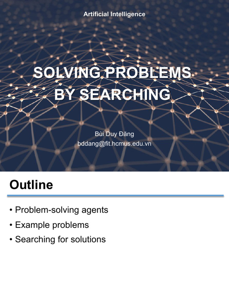 2023 Lecture03 P1 ProblemSolvingBySearching | PDF | Applied Mathematics ...