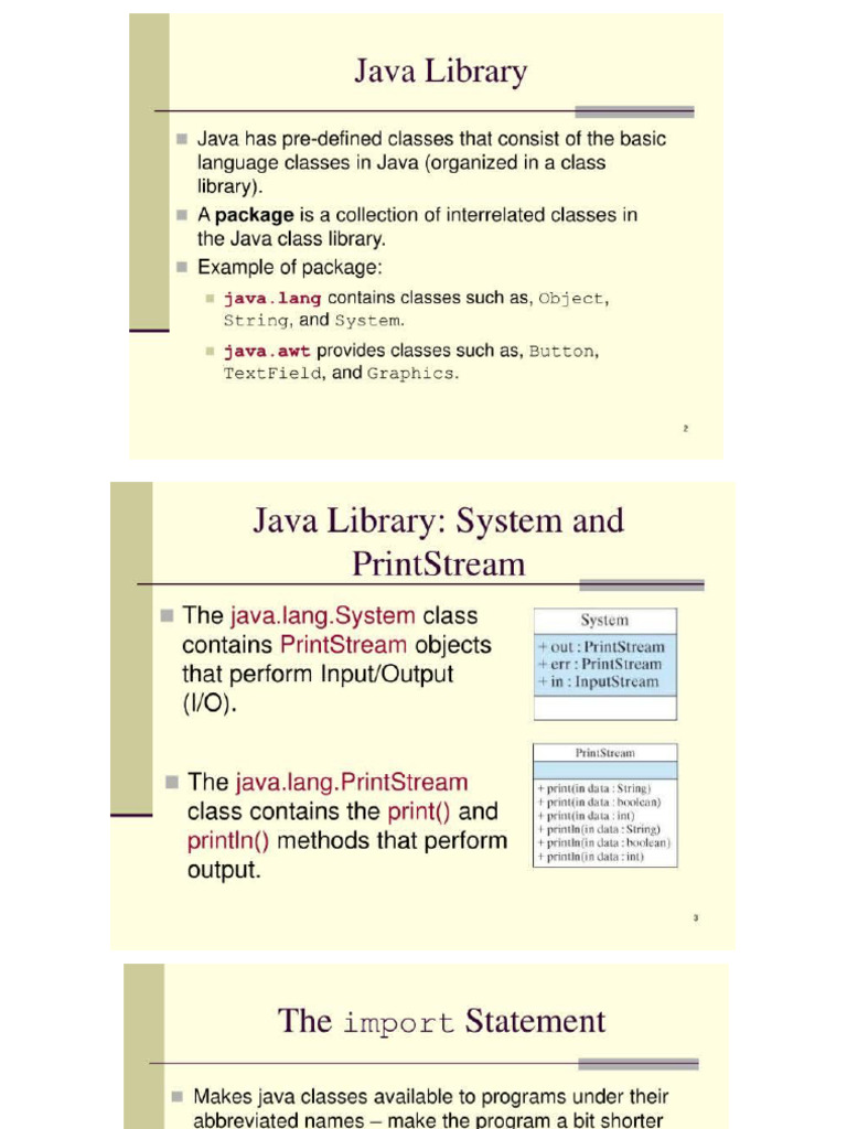 Library Classes | PDF
