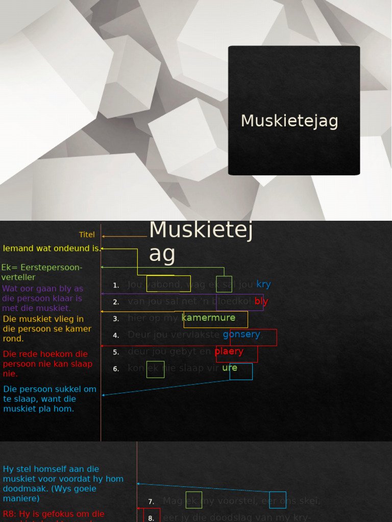 Muskietejag Gedig | PDF