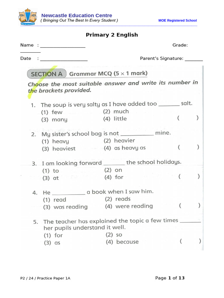 P2 24 Practice Paper 1A | PDF | Business | Finance & Money Management