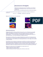 Aplicaciones de La Termografía