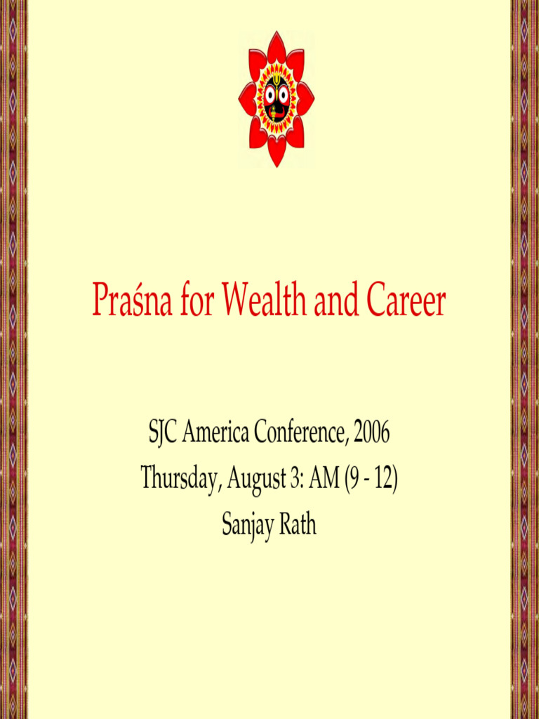 Praçna Astrology for Career Success | PDF | Planets In Astrology ...