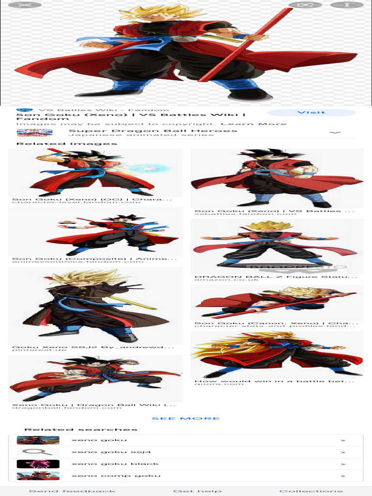 comp goku - Google Search | PDF