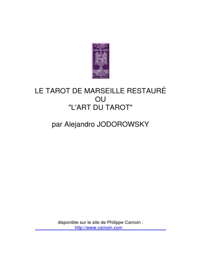 La Voie du tarot par Alexandro Jodorowsky - Littérature française