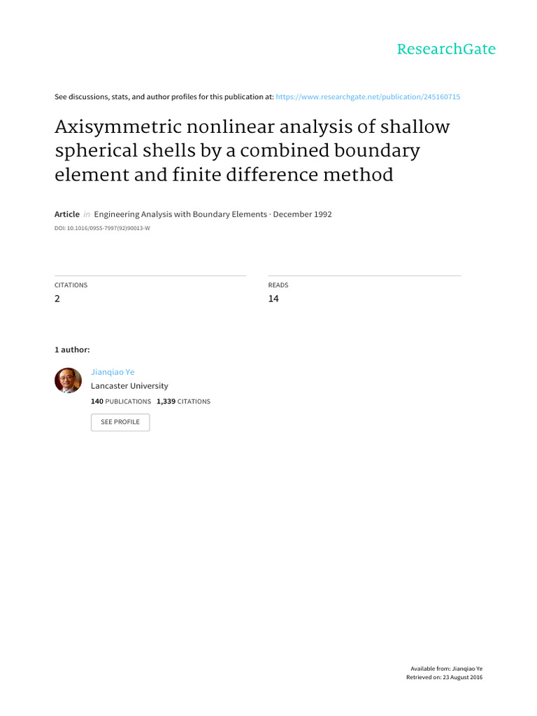 1 s2.0 095579979290013W Main | PDF | Boundary Element Method ...