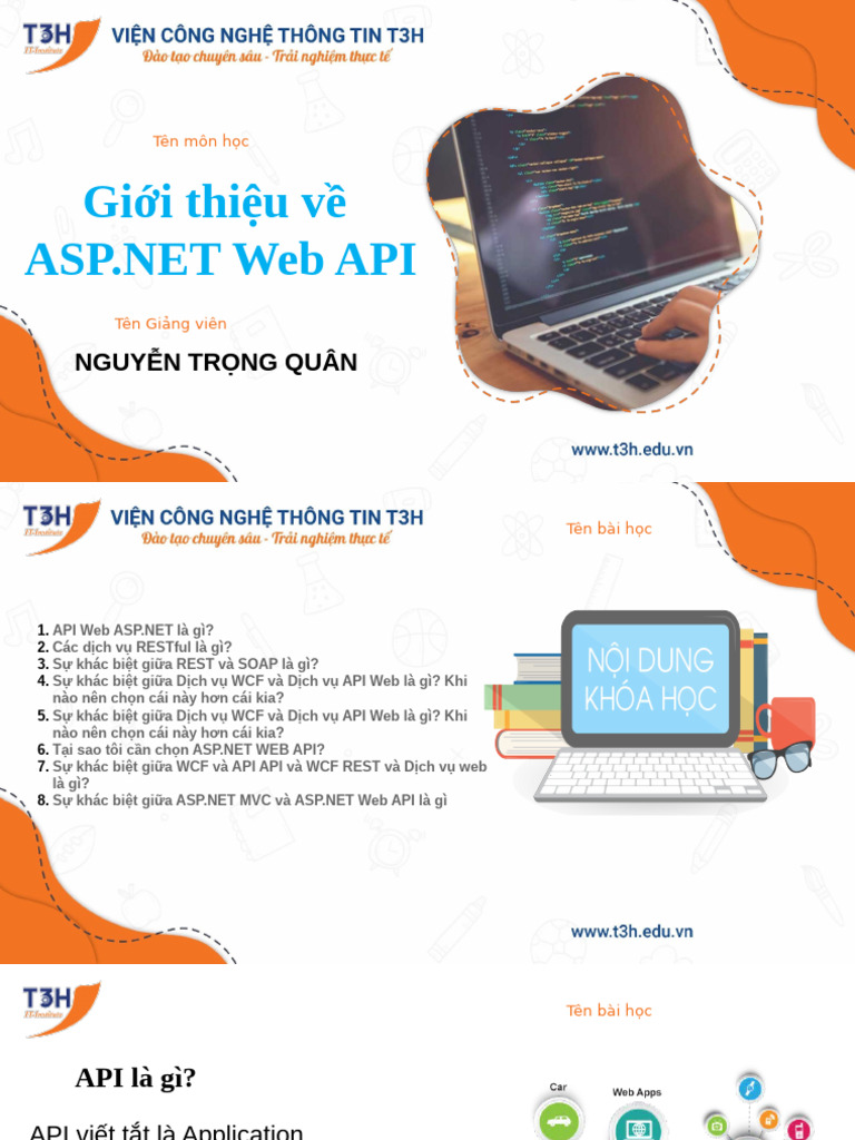 Buổi 3 - Giới thiệu Resful, Web API ASP.NET CORE | PDF