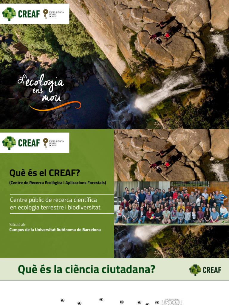 Ciencia Ciutadana CREAF Compressed | PDF