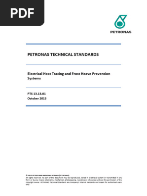 131301_Electrical Heat Tracing and Frost Heave Prevention Systems PTS