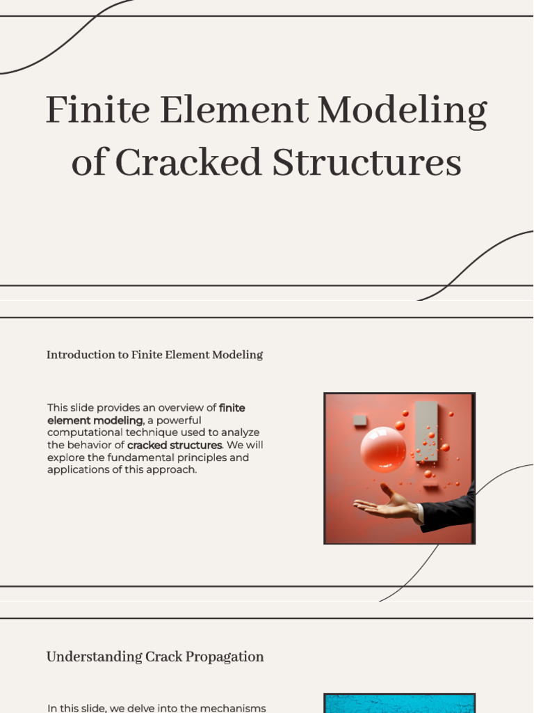Slidesgo Finite Element Modeling of Cracked Structures ...