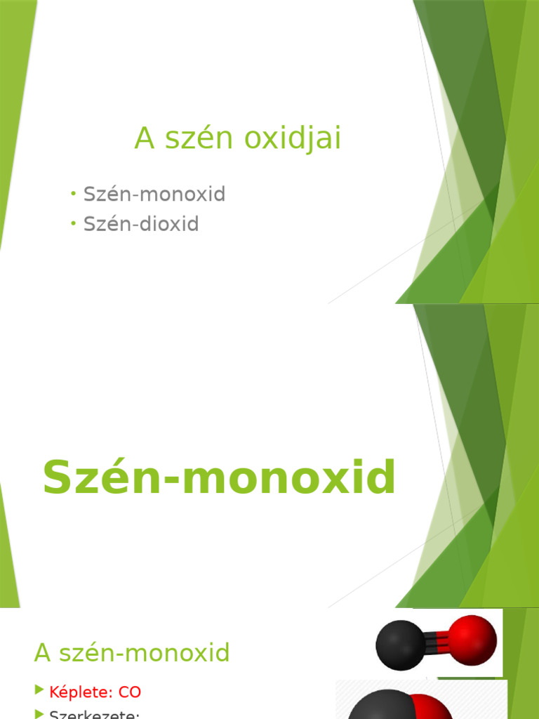 A Szén Oxidjai I | PDF