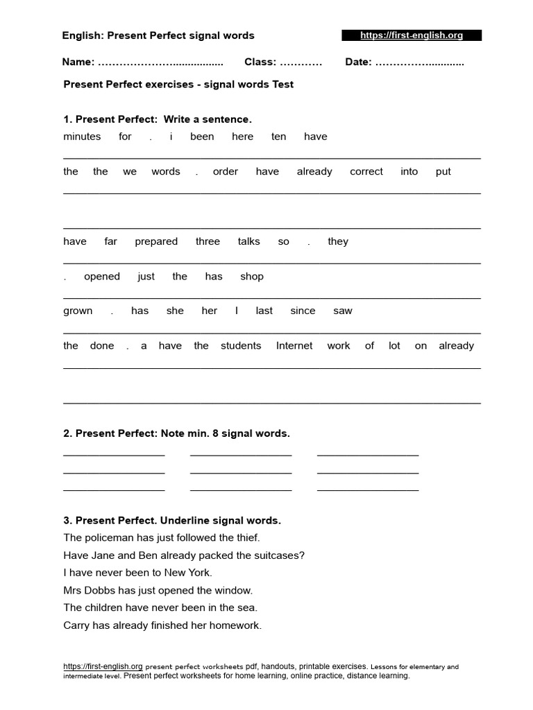 Type Words Test