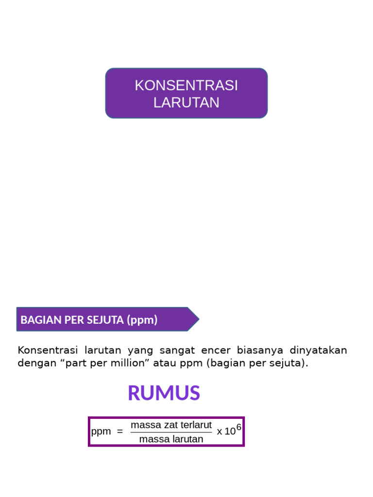 MOLARITAS | PDF