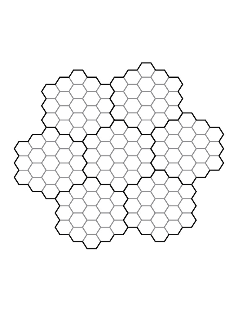Hexmap Template PDF